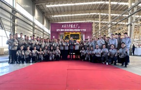 魏橋智行(黃驊)專用車首批礦卡車型下線儀式圓滿完成